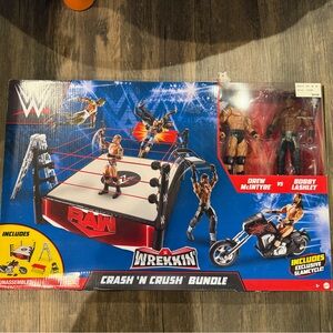 WWE Wrekkin Crash ‘N Crush Bundle Set
